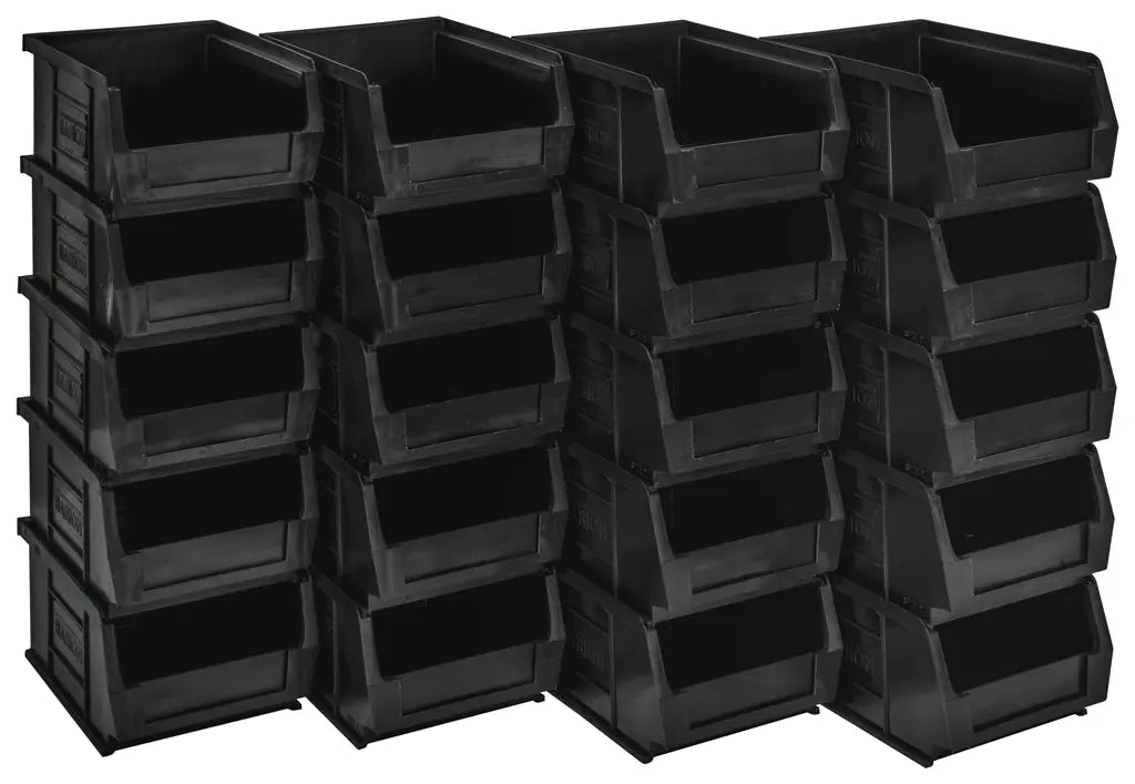 TOPSTORE CONTAINER TC2 BLACK RECYCLED PACK OF 20