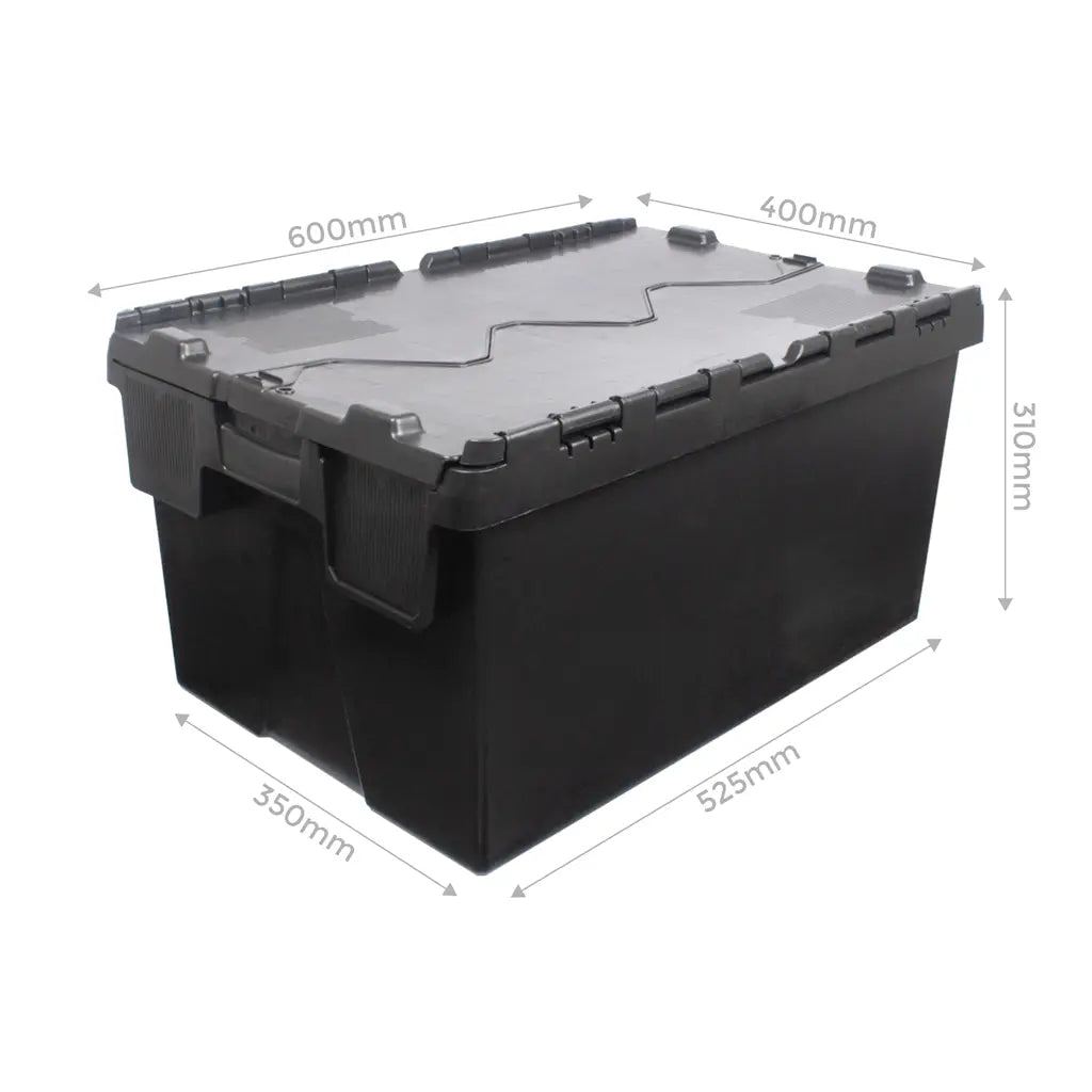 CROCBOX 1 Black, 310x400x600mm