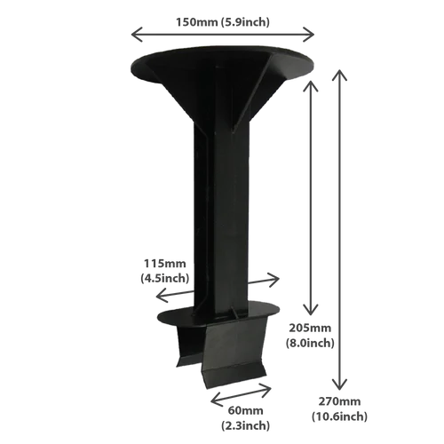 Loft Storage Stilts - Box of 64 (7.24m² Space)