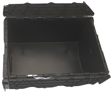 Pack of 5 Loft Storage Boxx - 55L, Made in the UK from 100% Recycled Material, Perfect for Loft Storage