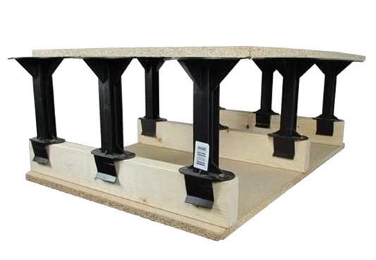 DIY pack of 96 loft stilts for boarding 11.3m² loft area safely